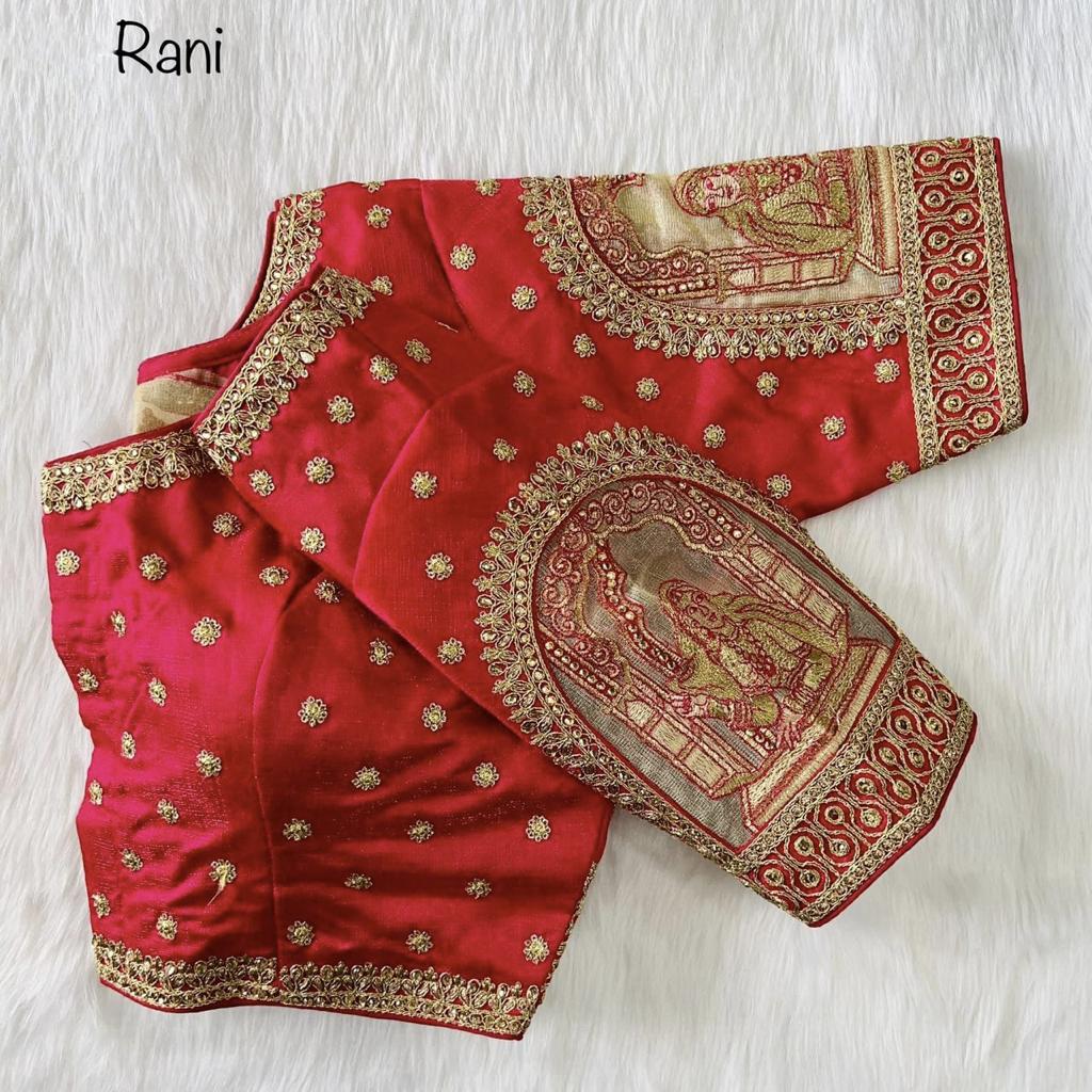 Ruhi Fashion Bridal Work Wedding Wear Blouse Catalog
